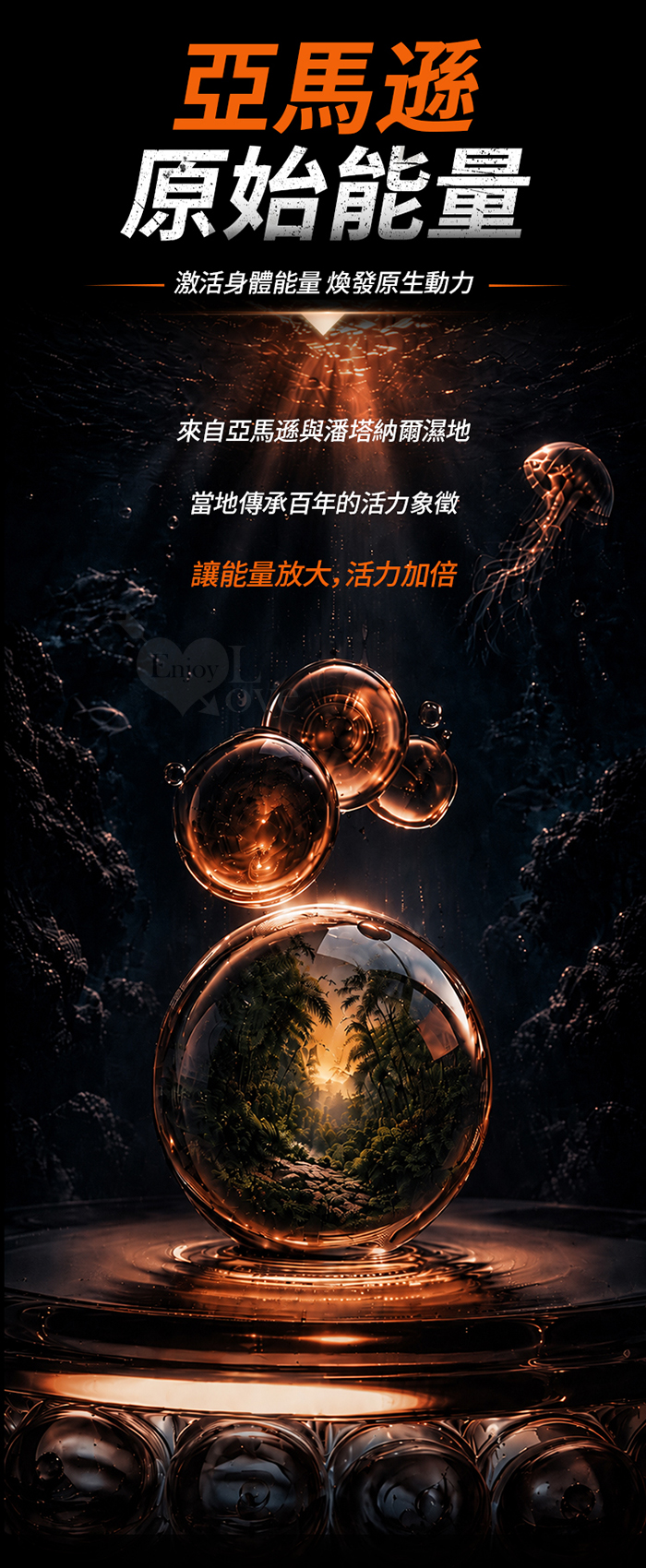 葡萄牙Orgie.Piranha Power Cream 蠻牛~男士熱感能量增強膏 15ml﹝熱力全開喚醒本能﹞ E550470 详情图 7