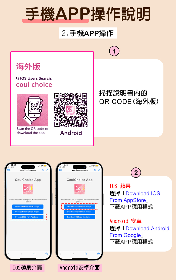 ROSELEX 慾芯 ‧ 10X伸縮震動小尾巴仿真老二按摩器 - 可手機APP遙控﹝具兩種操控模式﹞粉色 E594772 详情图 19
