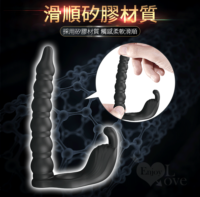 派蒂菈 ‧ Blackney 布萊克尼 男女同樂助性拉珠套環﹝7段強震+雙重體驗+智能記憶+兔耳刺激+USB充電﹞ E593179 详情图 6