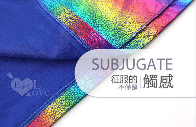低腰立體剪裁絢麗彩虹T字褲 S-XL 详情图 3
