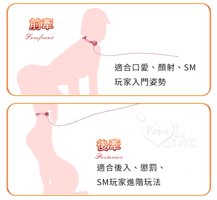 YUNMAN 云曼 ‧ SM調教套裝 10段雙夾震撩乳 Q萌乳夾+頸圈束縛調教 磁吸設計/USB充電 E561434 详情图 7
