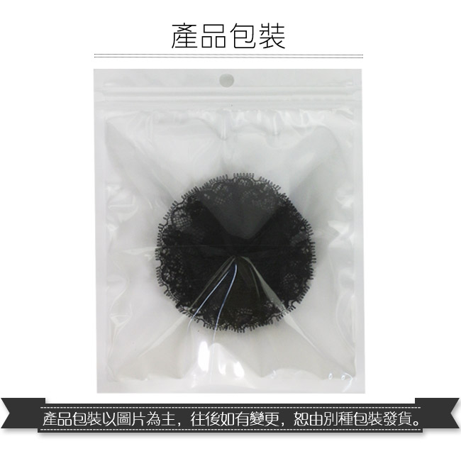 性感配件！魅惑黑蕾絲矽膠乳貼﹝2入﹞ E535449 详情图 6