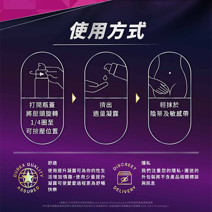 杜蕾斯Durex ‧ 女性情趣提升凝露 10ml E592235 详情图 6