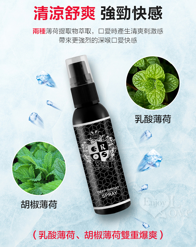 德國Eros ‧ Deep Throat 頂級深喉口愛 放肆抽插舒緩噴霧 - 口交專用 50ml E591023 详情图 4