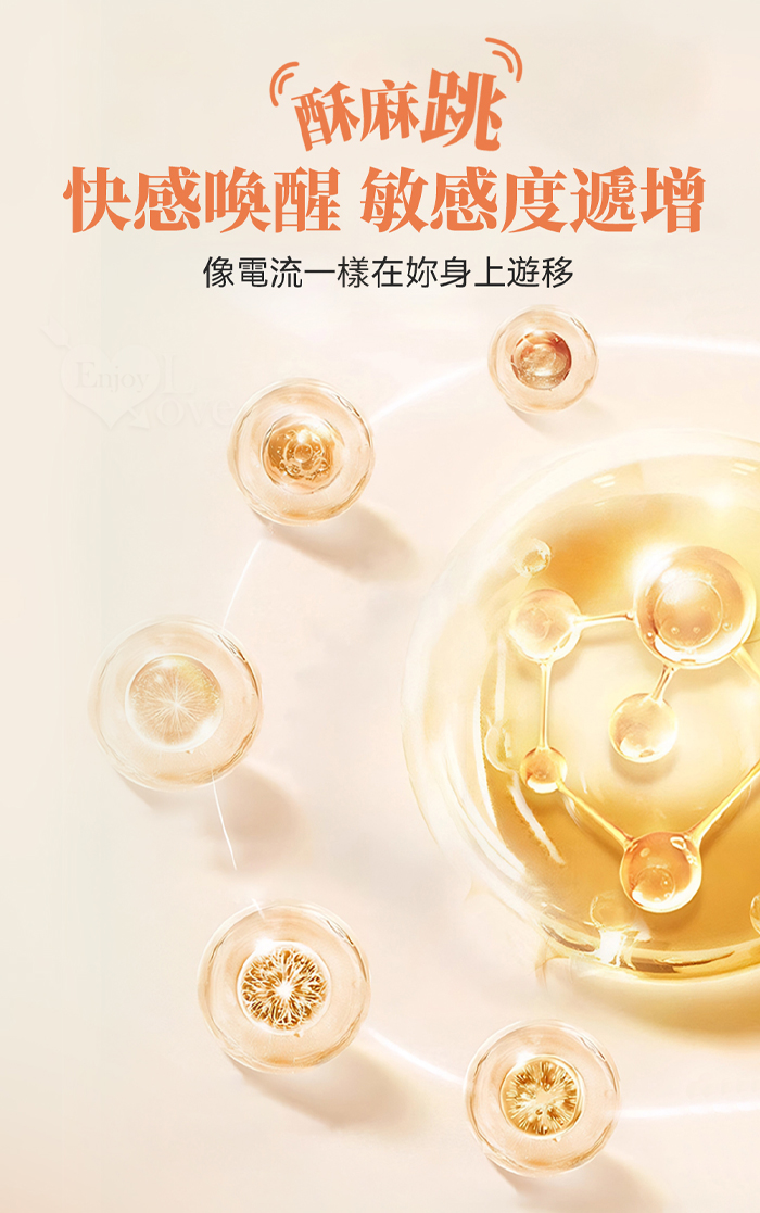 葡萄牙Orgie．Lube Tube Vibe 酥麻跳動快感液+獨特尾酒風味~椰林飄香 可口交+水性潤滑 100 ml E551024【EnjoyLove 衣飾館】 详情图 3