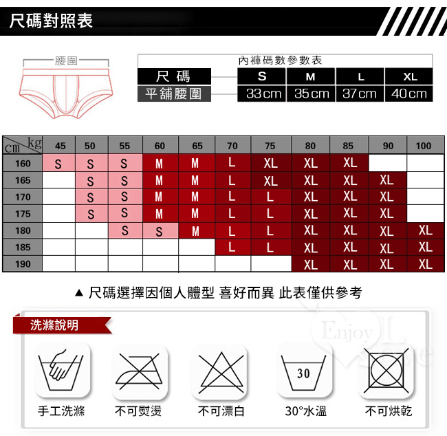 【網將WJ】前鈕扣拆卸袋內吊環後開檔 - 棉質平口內褲 共2色 详情图 7